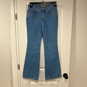 Vintage Tommy Hilfiger Women's Blue Flare Jeans